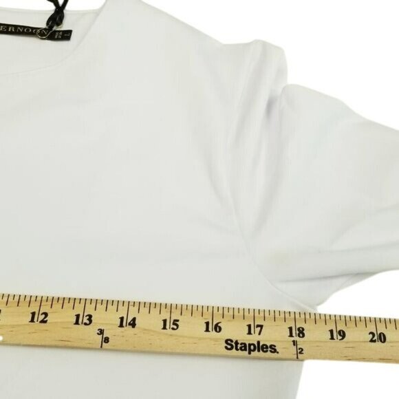 Ambernoon Womens Long-Sleeve White Top With UV Protection Size L Made In USA - Picture 8 of 12